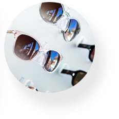 Sunglasses on display