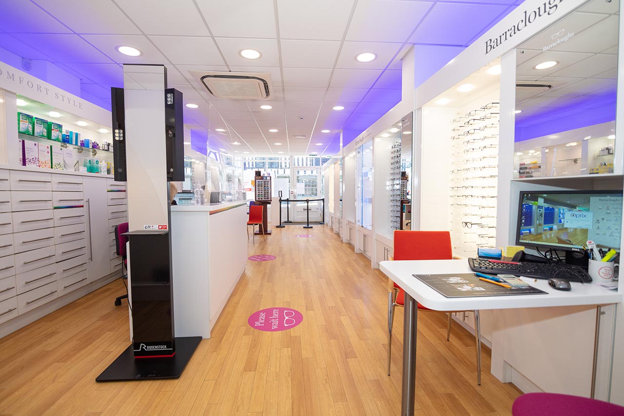 Interior of Battle store