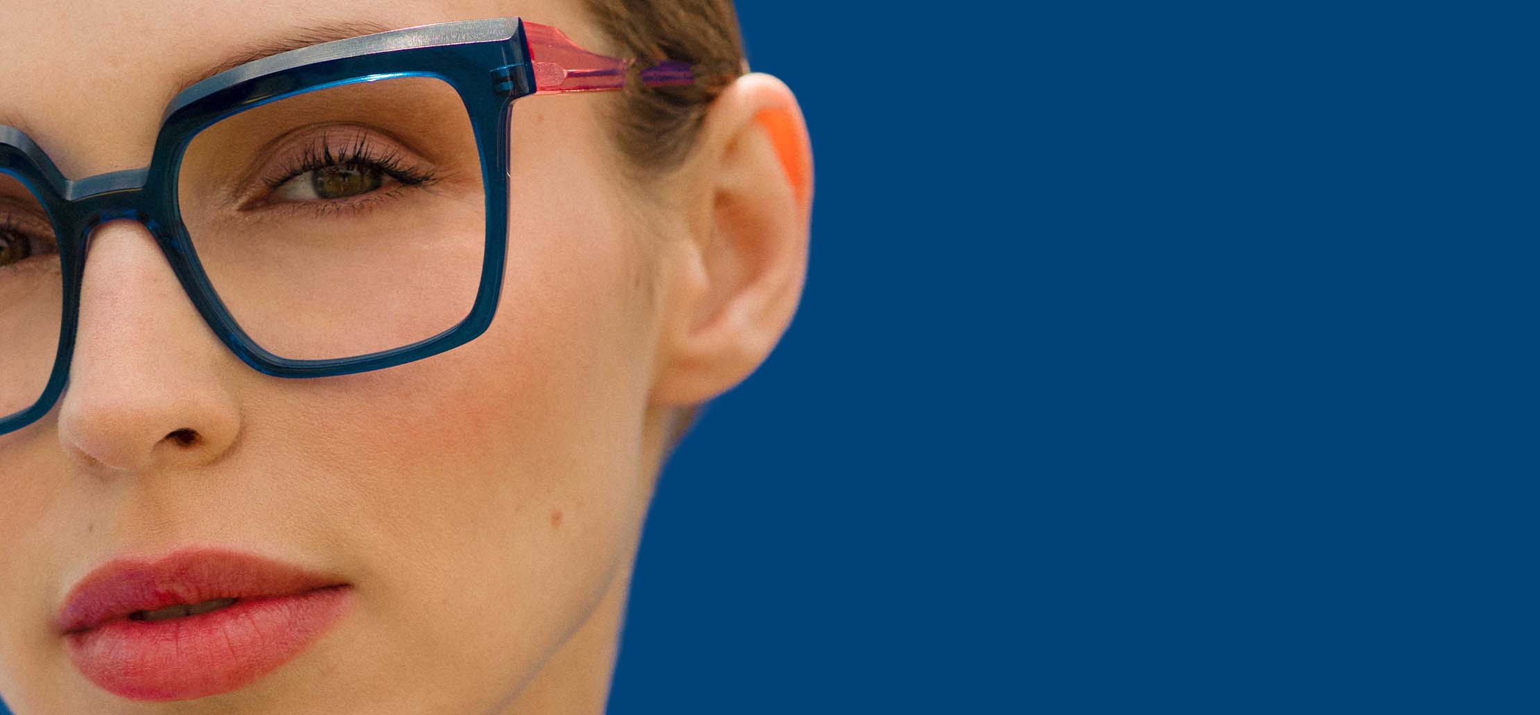 Blush eyewear model